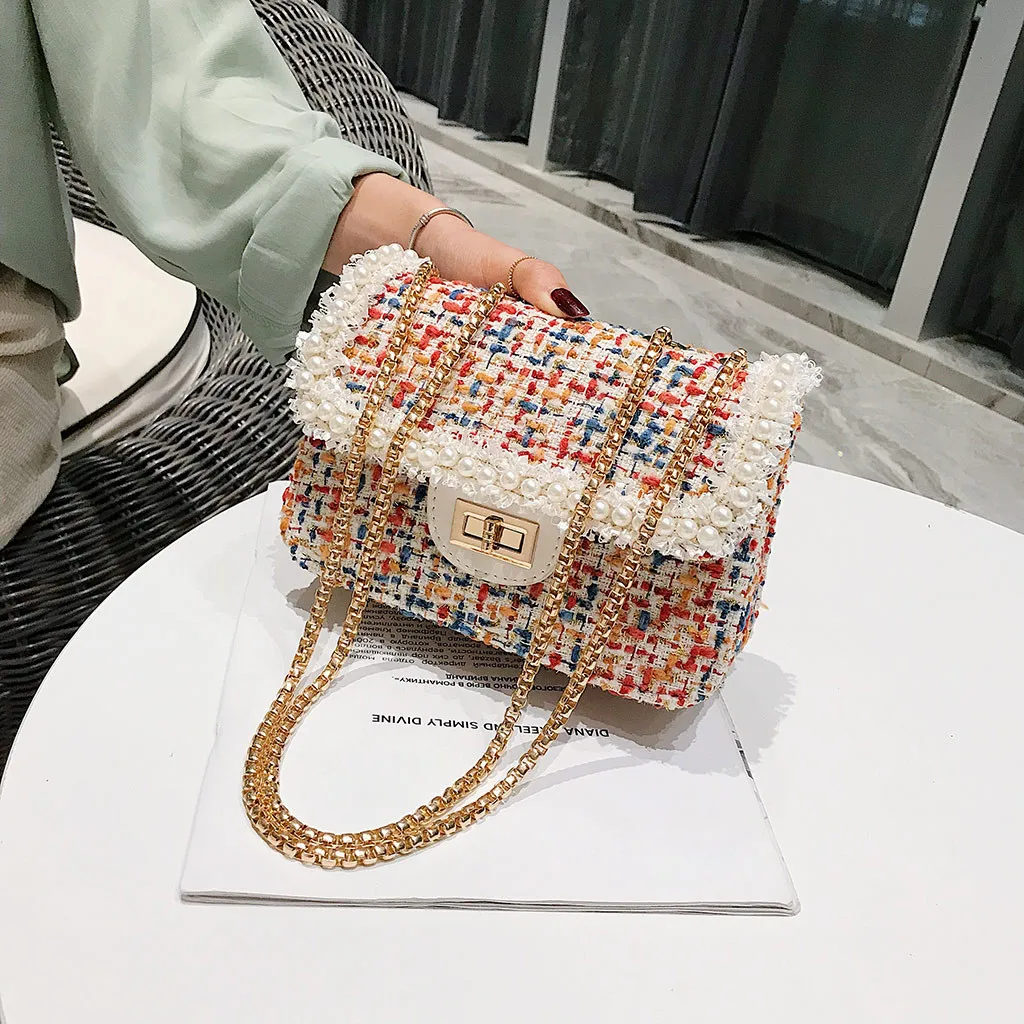 Bolso mujer bandolera peque o mensajero модная женская сумка плетеная Сумка через плечо на цветная