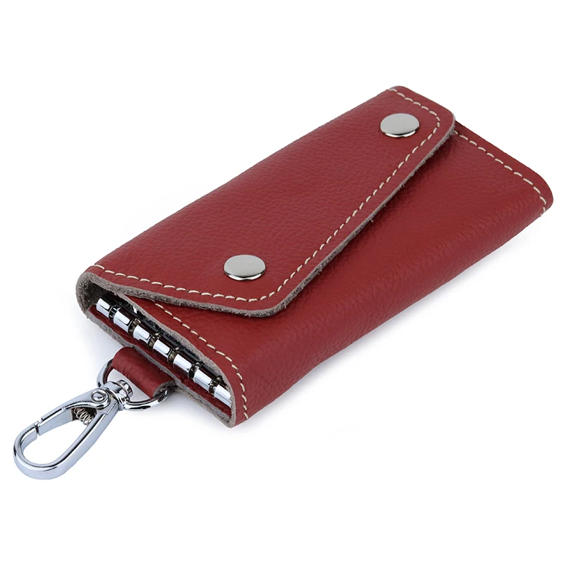 Fashion Key Wallets Genuine Leather High Quality Card Holder Men Key Chain Holders With Note Compartment Best Sell Small Wallet
Fashion Key Wallets Genuine Leather High Quality Card Holder Men Key Chain Holders With Note Compartment Best Sell Small Wallet