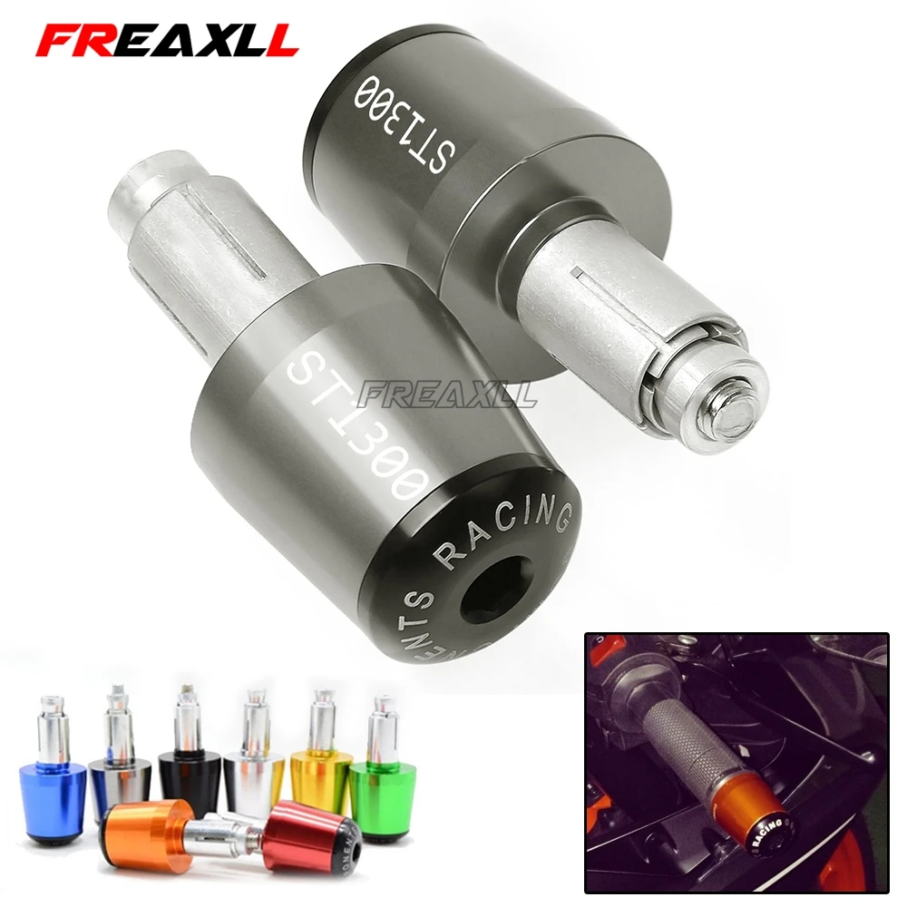 7/8'' 22mm For Honda ST1300 ST 1300 ST1300A ST1300 A CNC Aluminum Motorcycle Handlebar Counterweight handle Bar Grips Ends
7/8'' 22mm For Honda ST1300 ST 1300 ST1300A ST1300 A CNC Aluminum Motorcycle Handlebar Counterweight handle Bar Grips Ends