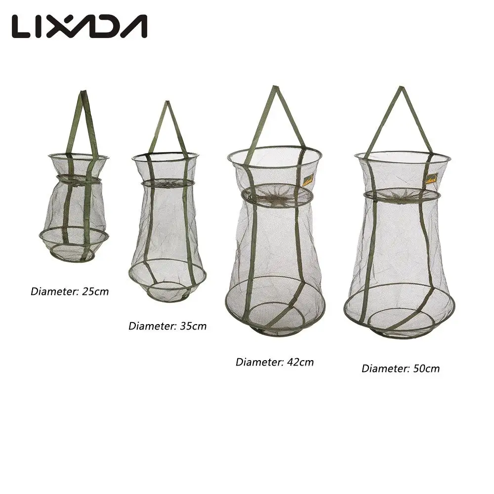 New 3 Layers Quick-dry Fishing Net Trap Net Mesh Net Folding Shrimp Nets Cage Fishing Tackle 4 Sizes
New 3 Layers Quick-dry Fishing Net Trap Net Mesh Net Folding Shrimp Nets Cage Fishing Tackle 4 Sizes
