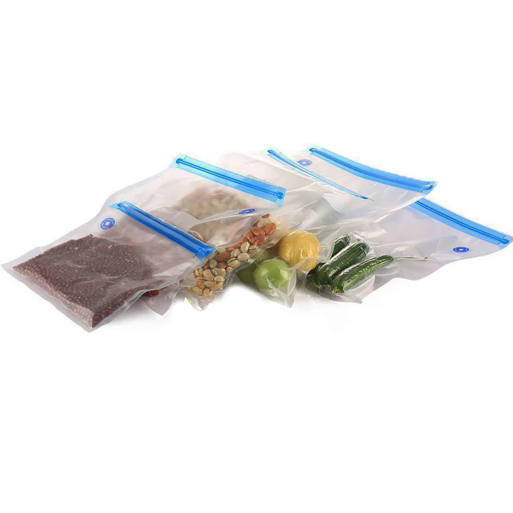 5 Pcs Vacuum Storage Bag Household Mini Airtight Transparent Vacuum Sealed Storage Bag Can Be reusable silicone food bag
5 Pcs Vacuum Storage Bag Household Mini Airtight Transparent Vacuum Sealed Storage Bag Can Be reusable silicone food bag