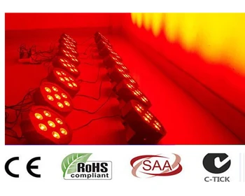 14 pz/lotto 7x12 W LED Flat SlimPar Quad Luce 4in1 LED DJ Wash Stage Light Illuminazione D'effetto Verticale No Noise
14 pz/lotto 7x12 W LED Flat SlimPar Quad Luce 4in1 LED DJ Wash Stage Light Illuminazione D'effetto Verticale No Noise