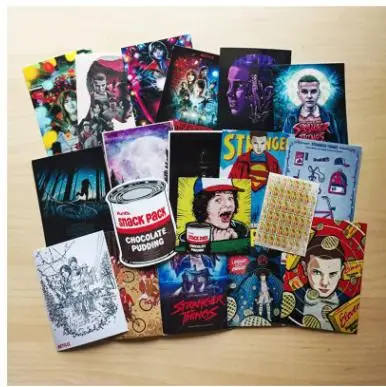 18 Pcs/Lot 2017 Stranger Things Stickers for Car Laptop PVC Bicycle Backpack Home Decal DIY Waterproof PVC Toy Stickers TUE
18 Pcs/Lot 2017 Stranger Things Stickers for Car Laptop PVC Bicycle Backpack Home Decal DIY Waterproof PVC Toy Stickers TUE