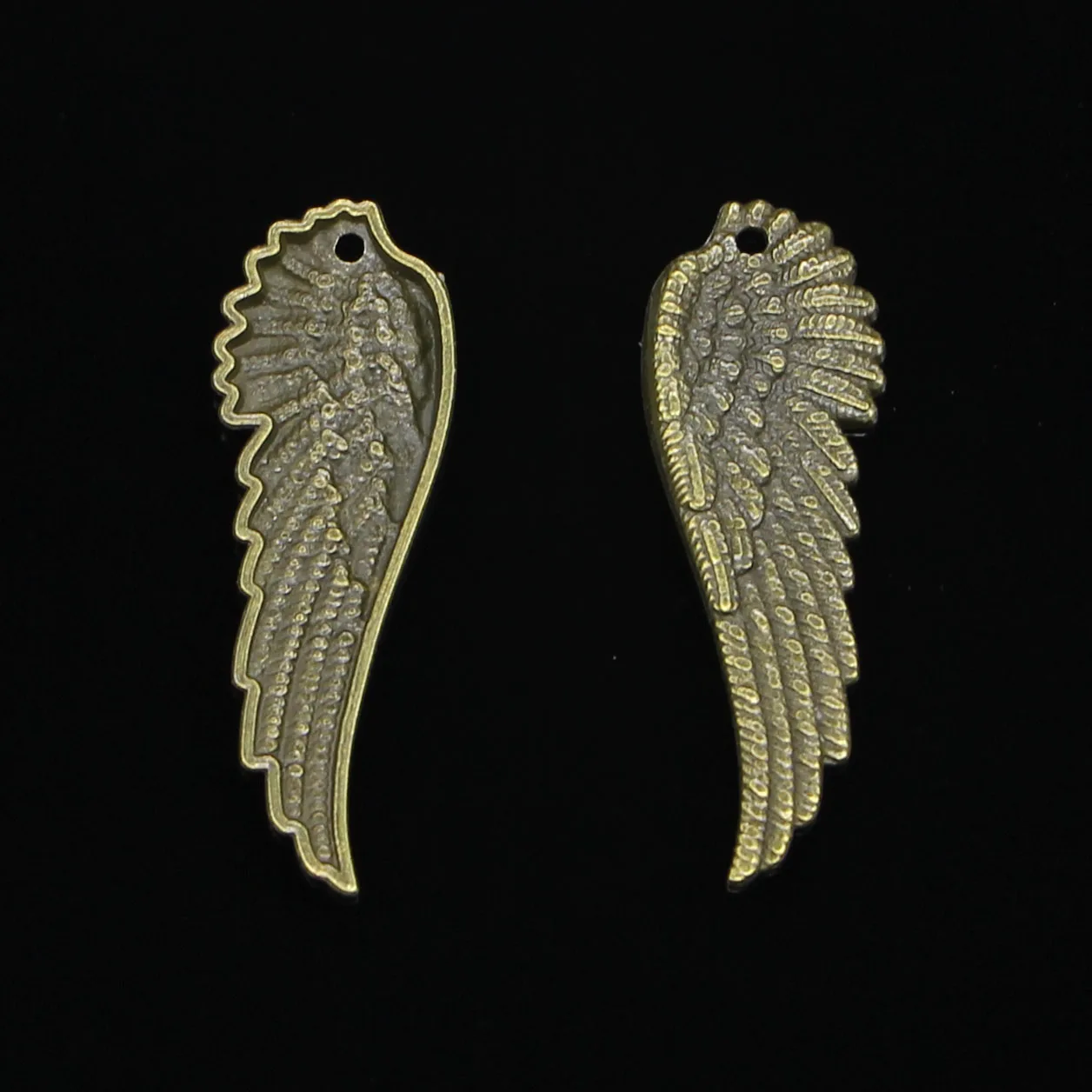 30pcs Antique Bronze Plated angel wings Charms for Jewelry Making DIY Handmade Pendants 51*17mm | Украшения и аксессуары
