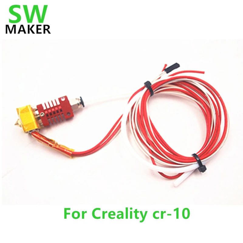 MK10 nozzle hotend kit MK10 Assembled Extruder Hot End kit for Creality cr-10 3D printer high quality
MK10 nozzle hotend kit MK10 Assembled Extruder Hot End kit for Creality cr-10 3D printer high quality