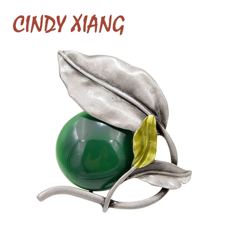 CINDY XIANG 2 Colors Choose Resin Bead Leaf Brooches for Women Vintage Elegant Brooch Pin Enamel Jewelry Coat Accessories Gift
CINDY XIANG 2 Colors Choose Resin Bead Leaf Brooches for Women Vintage Elegant Brooch Pin Enamel Jewelry Coat Accessories Gift