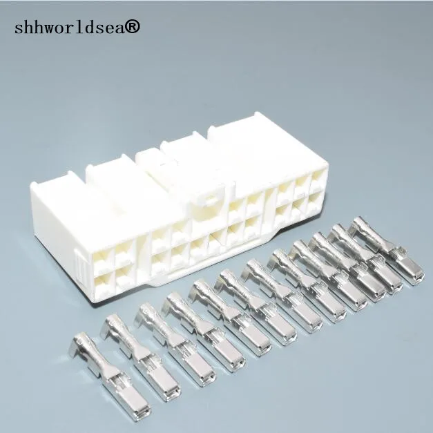 shhworldsea 20pin car electric auto plastic cable wire harness connector with pins female socket
shhworldsea 20pin car electric auto plastic cable wire harness connector with pins female socket