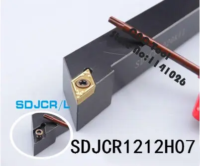 Металлический токарный инструмент SDJCR1212H07 /SDJCL1212H07, токарный станок с ЧПУ, внешний держатель токарного инструмента S-Type SDJCR/L
Металлический токарный инструмент SDJCR1212H07 /SDJCL1212H07, токарный станок с ЧПУ, внешний держатель токарного инструмента S-Type SDJCR/L
