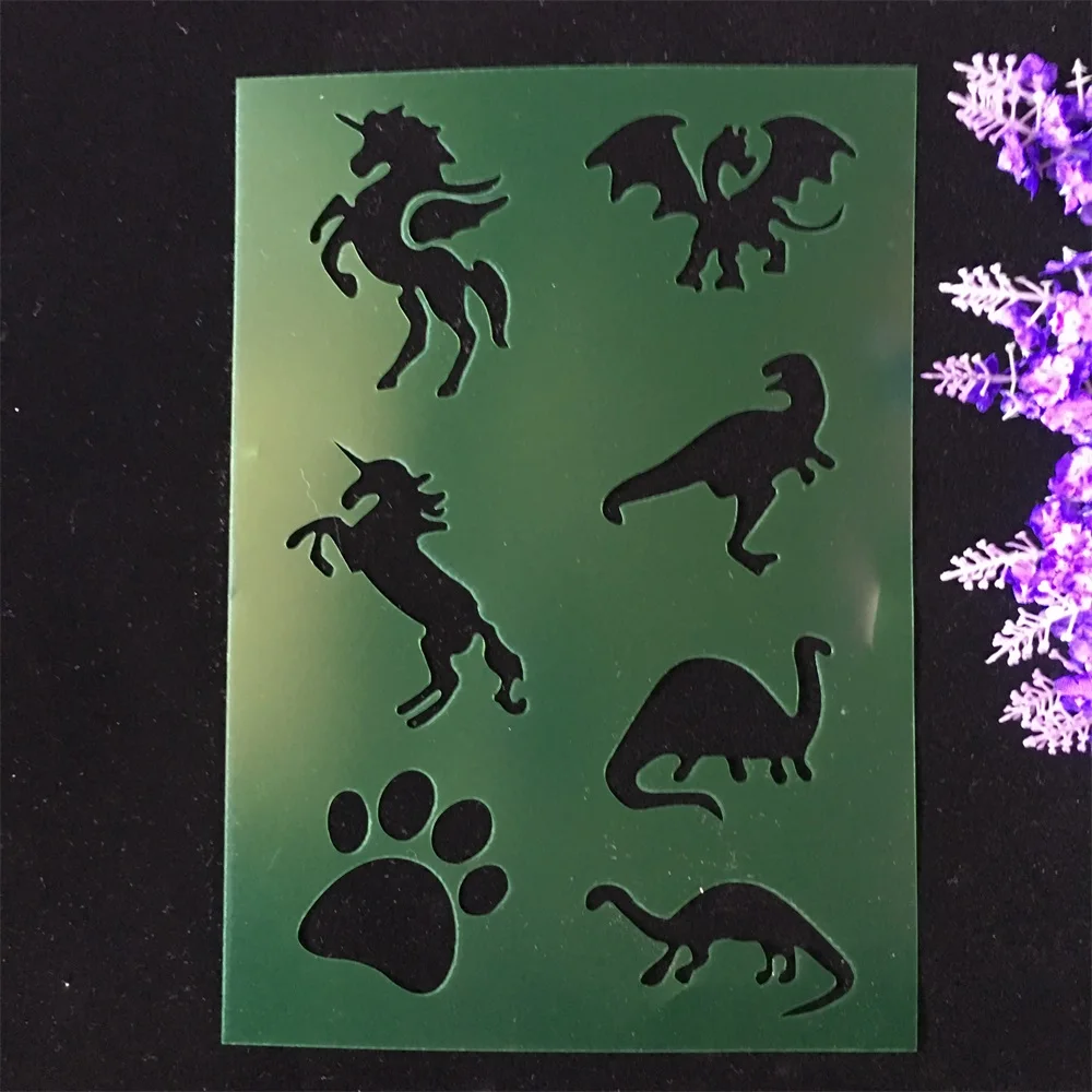 New Dragon Dinosaur Unicorn DIY Layering Stencils Painting Scrapbook Coloring Embossing Album Decorative Paper Card Template
New Dragon Dinosaur Unicorn DIY Layering Stencils Painting Scrapbook Coloring Embossing Album Decorative Paper Card Template