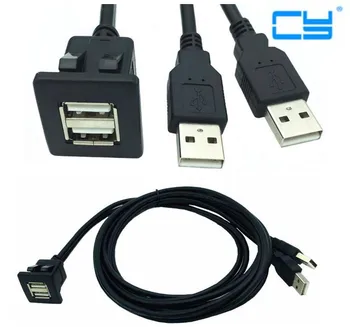 10pcs/Flush Mount USB Dock Adapter Dashboard Panel 2.0 Port Male to Female Cable 1m
10pcs/Flush Mount USB Dock Adapter Dashboard Panel 2.0 Port Male to Female Cable 1m