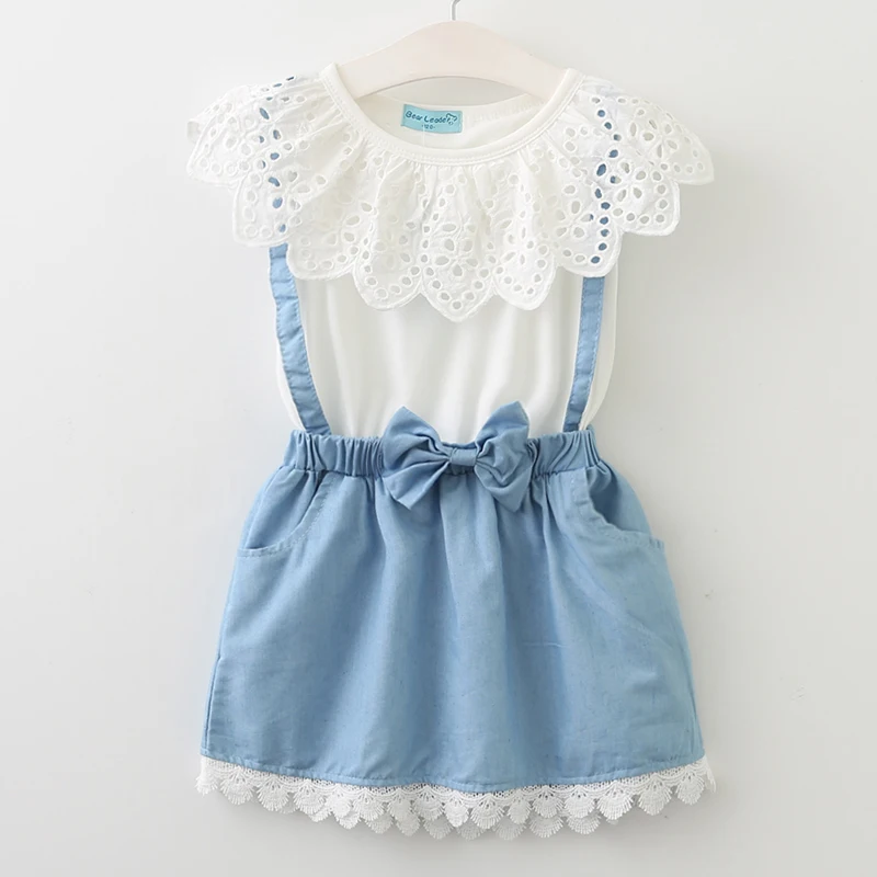 Girls Denim Dress 2019 New Summer Style Kids Spring Bow Ruffles Clothes O-neck Girls Clothing Children Denim Dress
Girls Denim Dress 2019 New Summer Style Kids Spring Bow Ruffles Clothes O-neck Girls Clothing Children Denim Dress