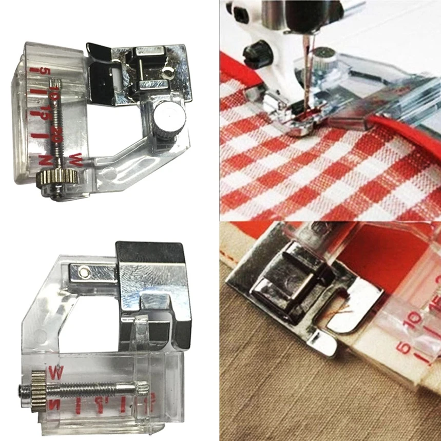 New Arrive Adjust Bias Tape Binder Foot Snap On For Singer Janome Brother Sewing Machine s5
New Arrive Adjust Bias Tape Binder Foot Snap On For Singer Janome Brother Sewing Machine s5