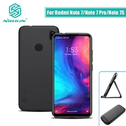 Чехол для redmi note 7 6,3 NILLKIN матовый PC матовый Жесткий Чехол для задней панели Подарочный держатель для телефона для Xiaomi redmi note 7 pro Чехол redmi note 7s
