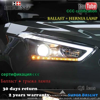 Hireno Headlamp for 2015-2017 Hyundai IX25 Headlight Assembly LED DRL Angel Lens Double Beam HID Xenon 2pcs
Hireno Headlamp for 2015-2017 Hyundai IX25 Headlight Assembly LED DRL Angel Lens Double Beam HID Xenon 2pcs