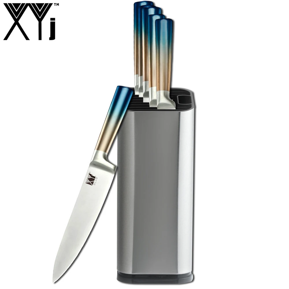 XYj Stainless Steel Kitchen Knife Utral Sharp Blade Chef Knife Blue Gradual Change Handle Chef Kitchen Knife Cook Meat Cleaver
XYj Stainless Steel Kitchen Knife Utral Sharp Blade Chef Knife Blue Gradual Change Handle Chef Kitchen Knife Cook Meat Cleaver
