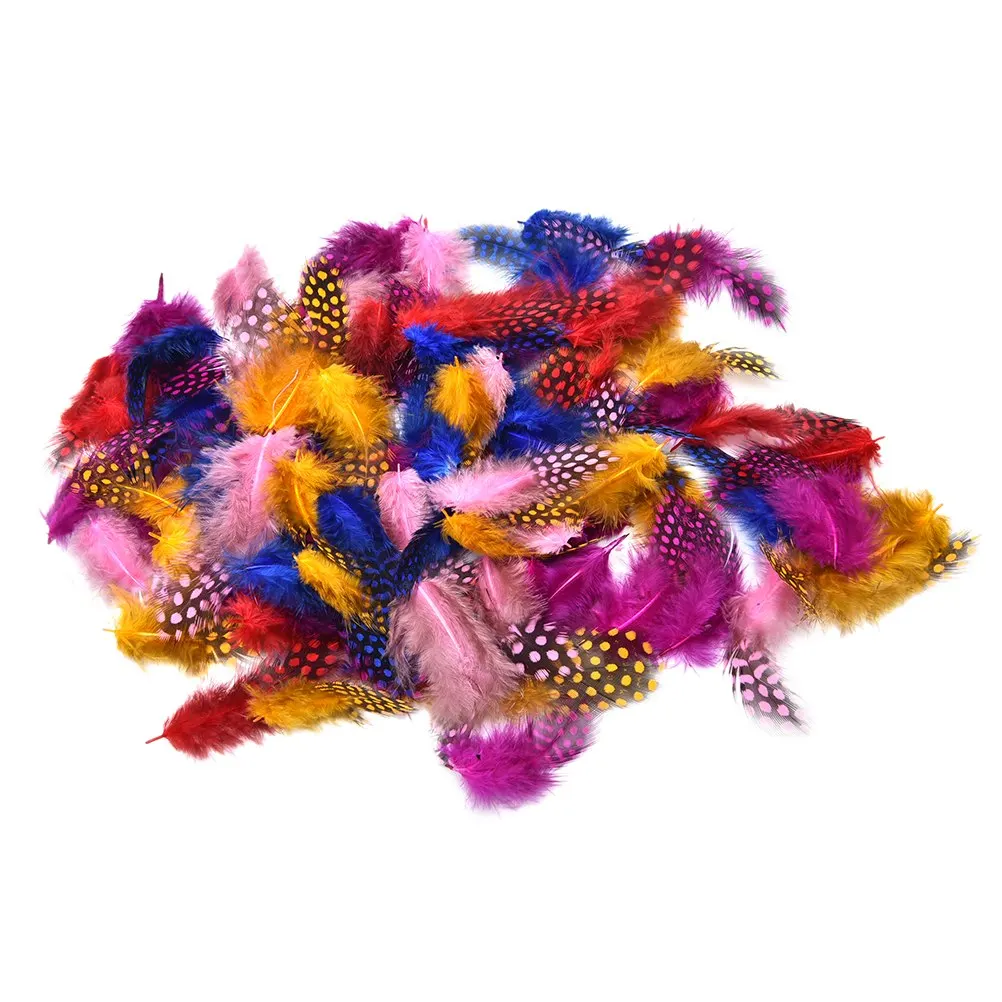 100pcs/lot Fowl Feather For Jewelry Making Natural Plumas Multi Colored Feathers For Party Decoration 4.5-10cm
100pcs/lot Fowl Feather For Jewelry Making Natural Plumas Multi Colored Feathers For Party Decoration 4.5-10cm