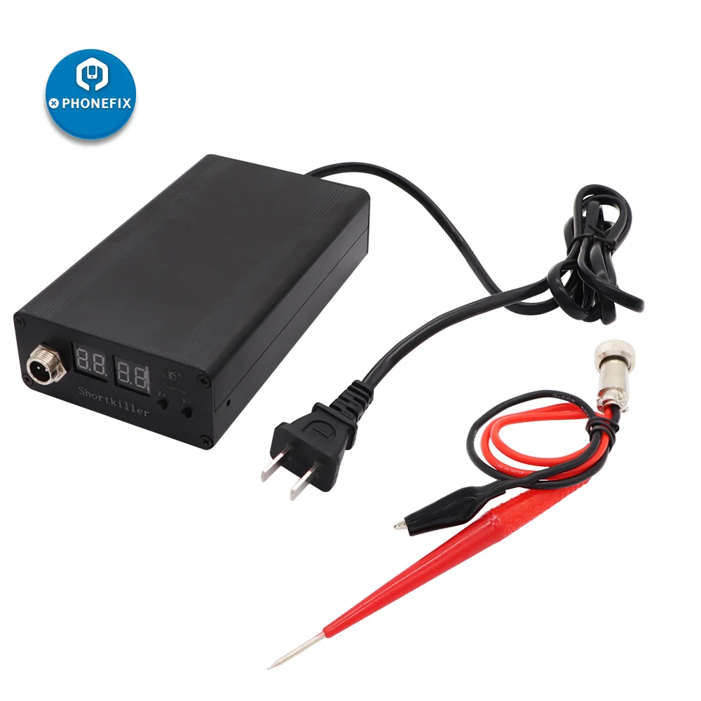 PHONEFIX Fonekong Shortkiller Mobile Phone Short Circuit Repair Tool Box for Phone Motherboard Short Circuit Burning Repair
PHONEFIX Fonekong Shortkiller Mobile Phone Short Circuit Repair Tool Box for Phone Motherboard Short Circuit Burning Repair