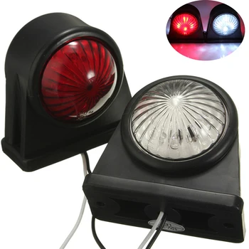 1Pair Rubber Outline LED Side Marker Lights Red White Car Elbow Side Lamp for 12V 24V Truck Trailer
1Pair Rubber Outline LED Side Marker Lights Red White Car Elbow Side Lamp for 12V 24V Truck Trailer