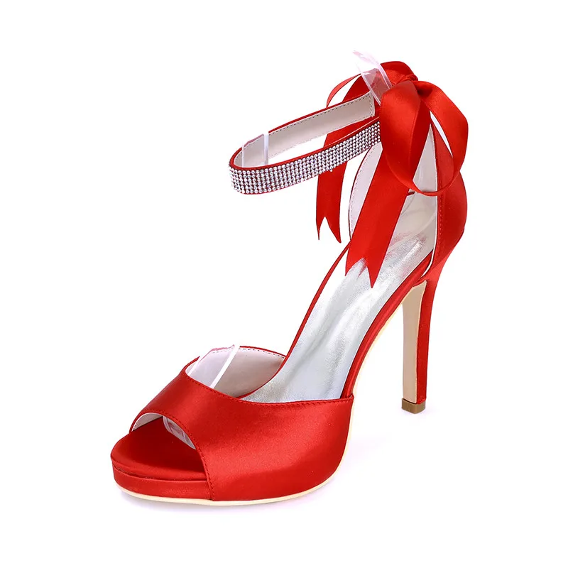 High Heels Platform Satin Wedding Shoes Heeled Peep Toe Prom Evening Formal Party Ladies Dress Pumps High Heels Platform Satin Wedding Shoes Heeled Peep Toe Prom Evening Formal Party Ladies Dress Pumps