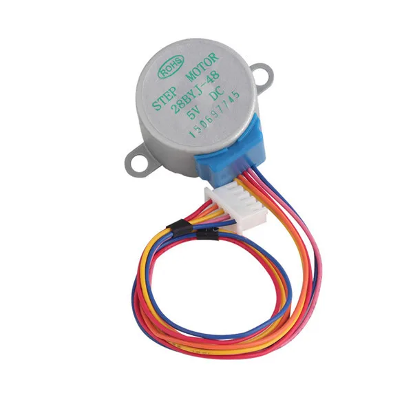 Free Shipping Brand New High Qua;ity 1pc 28BYJ-48 Lead 25cm Stepper Motor for DC 5V 4 Phase Step Motor Reduction Newest
Free Shipping Brand New High Qua;ity 1pc 28BYJ-48 Lead 25cm Stepper Motor for DC 5V 4 Phase Step Motor Reduction Newest