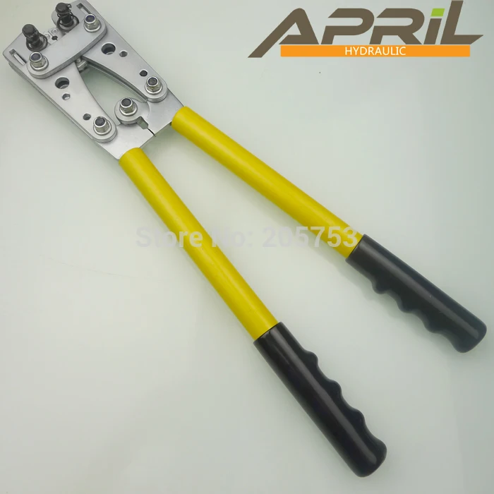 Hand crimping tool JY-0650A Mechanical crimping pliers cold terminal clamp 6-50mm2
Hand crimping tool JY-0650A Mechanical crimping pliers cold terminal clamp 6-50mm2