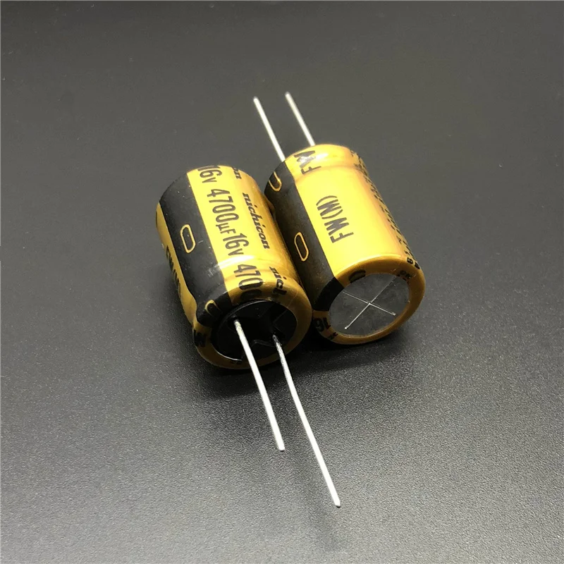 2pcs/10pcs 4700uF 16V NICHICON FW Series 16x25mm 16V4700uF Audio Aluminum Electrolytic Capacitor
2pcs/10pcs 4700uF 16V NICHICON FW Series 16x25mm 16V4700uF Audio Aluminum Electrolytic Capacitor