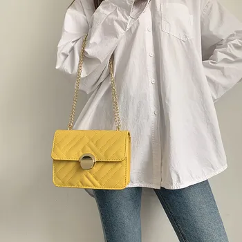 Women Fashion Casual Simple Embroidery Thread Chain Versatile Shoulder-slung Small Square Bag Bolsa Feminina Pequena 50
Women Fashion Casual Simple Embroidery Thread Chain Versatile Shoulder-slung Small Square Bag Bolsa Feminina Pequena 50