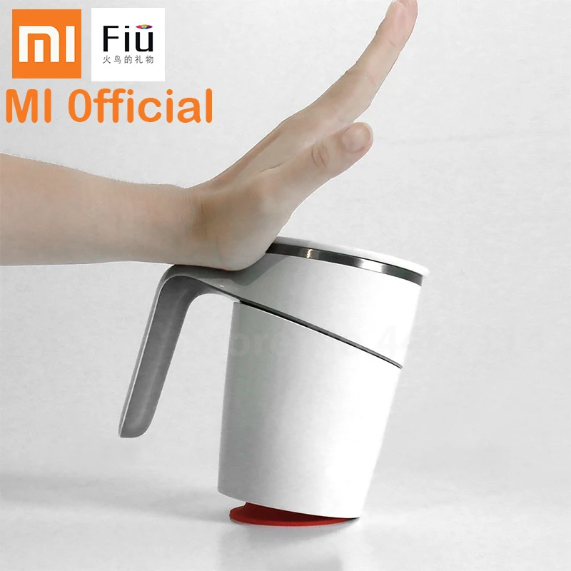 Xiaomi Fiu 470ML Not Pouring Cup Double Insulation 304 Stainless for Office Workers Innovation Magic Sucker Splash Proof
Xiaomi Fiu 470ML Not Pouring Cup Double Insulation 304 Stainless for Office Workers Innovation Magic Sucker Splash Proof