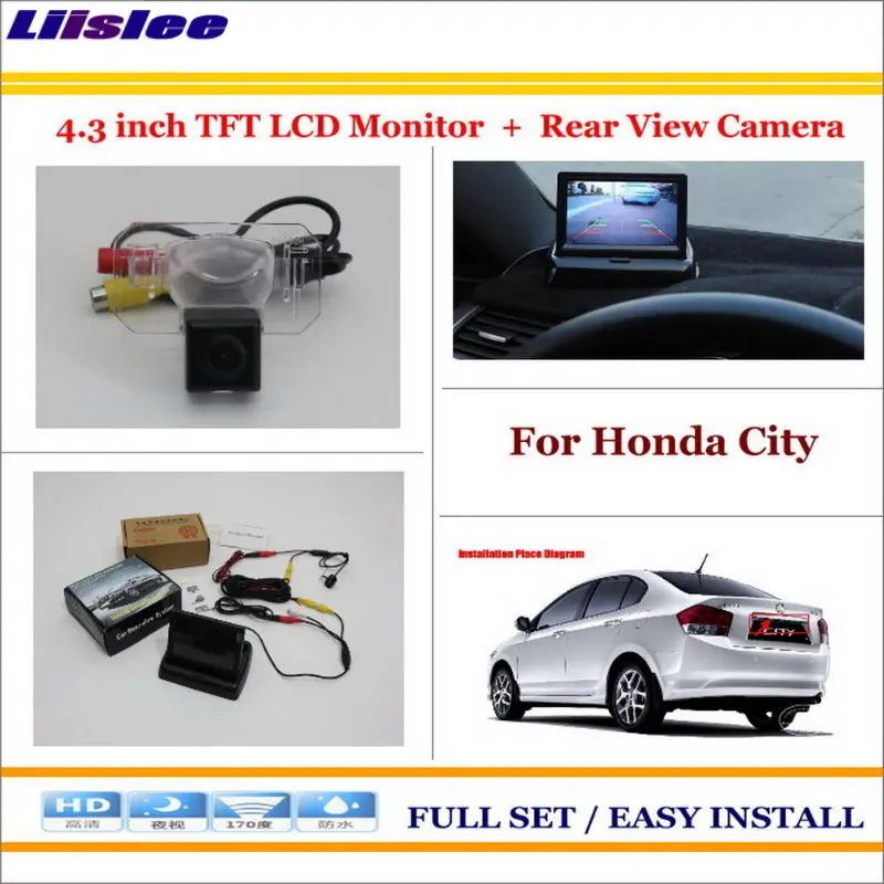 Liislee For Honda City Auto Rear View Camera Back Up + 4.3" LCD Monitor = 2 in 1 Parking System
Liislee For Honda City Auto Rear View Camera Back Up + 4.3" LCD Monitor = 2 in 1 Parking System