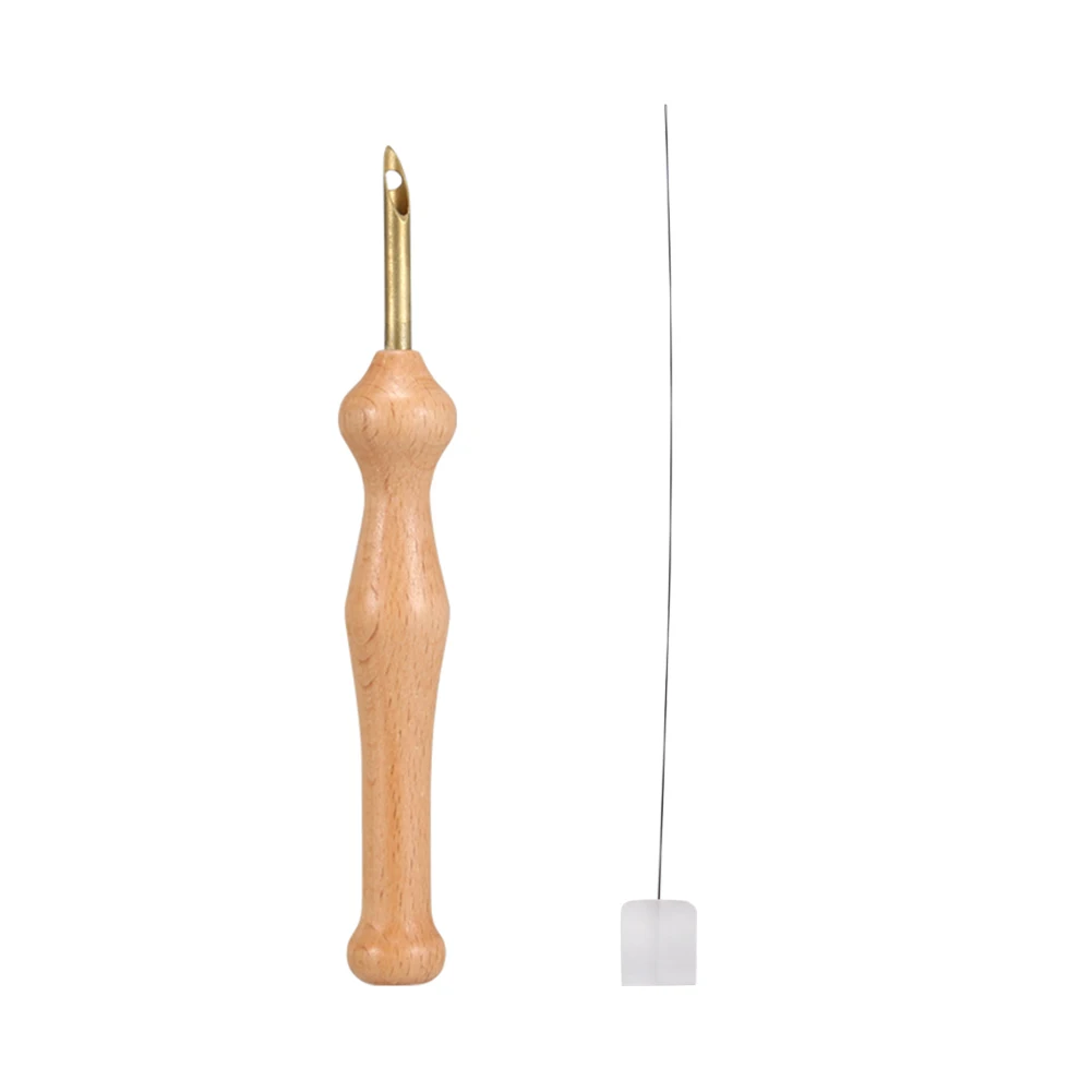 Magic Embroidery Pen Punch Needle Felting Threader Set Wooden Handle Table Cloths Craft Tools DIY Sewing E2S
Magic Embroidery Pen Punch Needle Felting Threader Set Wooden Handle Table Cloths Craft Tools DIY Sewing E2S
