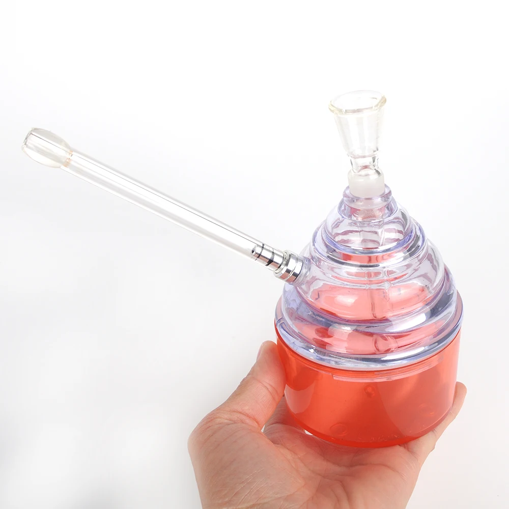 GERUI The New Smoked Small Hookah Acrylic Glass Tube Water Pipes Tobacco Narguile Shisha Smoking Pipe
GERUI The New Smoked Small Hookah Acrylic Glass Tube Water Pipes Tobacco Narguile Shisha Smoking Pipe