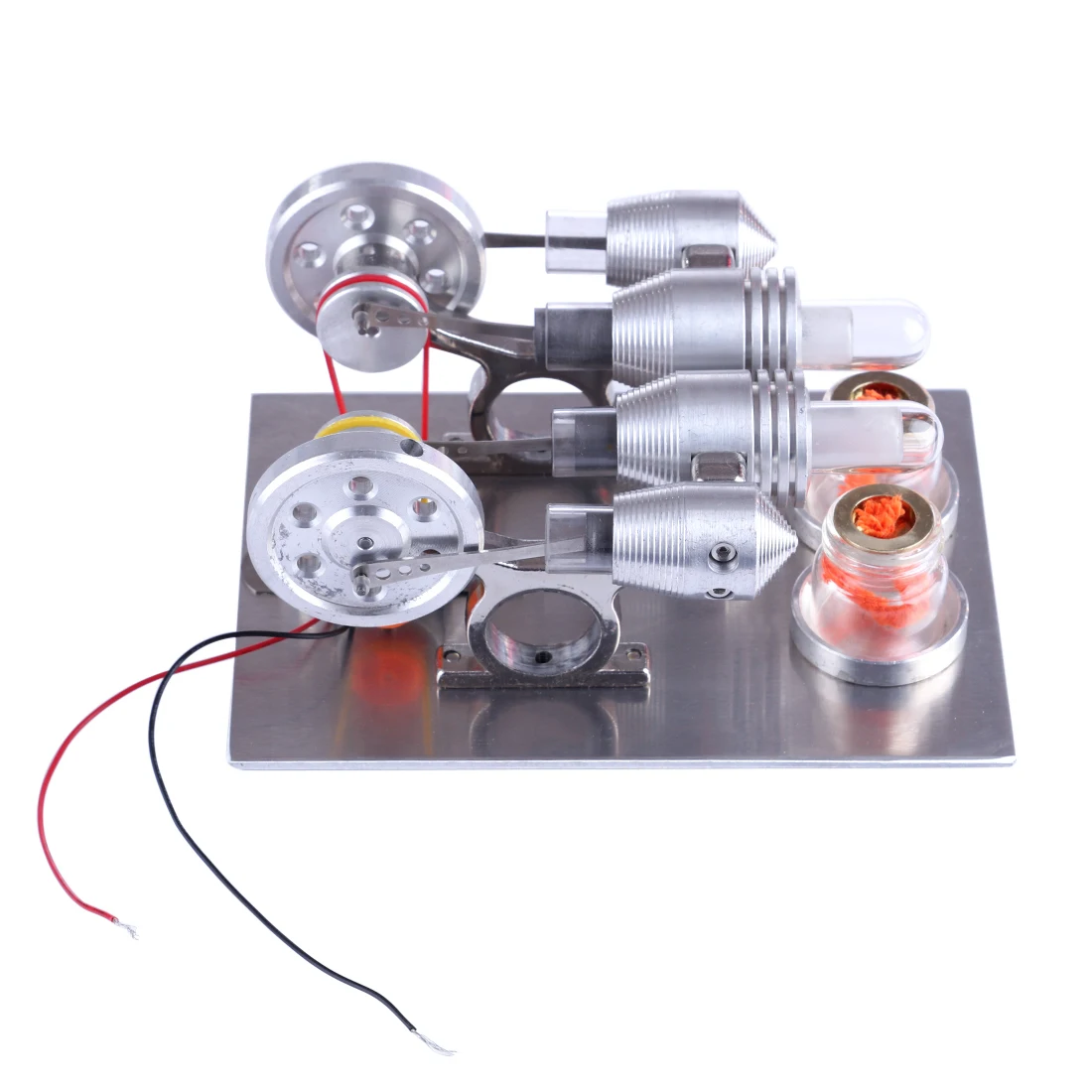 Double Cylinder Stirling Engine Model Physics Science Experiment Toy for Student Learning Kit Kids Early Development Toys 2018
Double Cylinder Stirling Engine Model Physics Science Experiment Toy for Student Learning Kit Kids Early Development Toys 2018