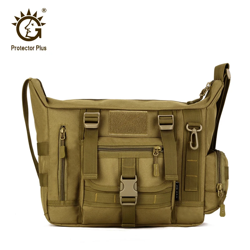Protector Plus Tactical Sling Shoulder Bag,Waterproof Military Crossbody Bag,Men's Outdoor Travel Messenger Bag for 14" Laptop
Protector Plus Tactical Sling Shoulder Bag,Waterproof Military Crossbody Bag,Men's Outdoor Travel Messenger Bag for 14" Laptop