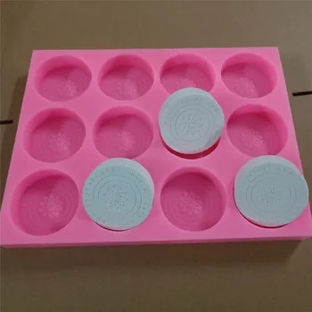 Customize 12 Cavities Soap Mold With Logo Silicone Mold for Cold Process Soap Making
Customize 12 Cavities Soap Mold With Logo Silicone Mold for Cold Process Soap Making