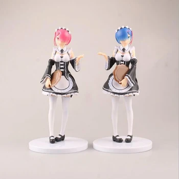 Ram & Rem 22cm Anime Model Figure Re:Life in a different world from zero collection Action toy gift with box PVC
Ram & Rem 22cm Anime Model Figure Re:Life in a different world from zero collection Action toy gift with box PVC