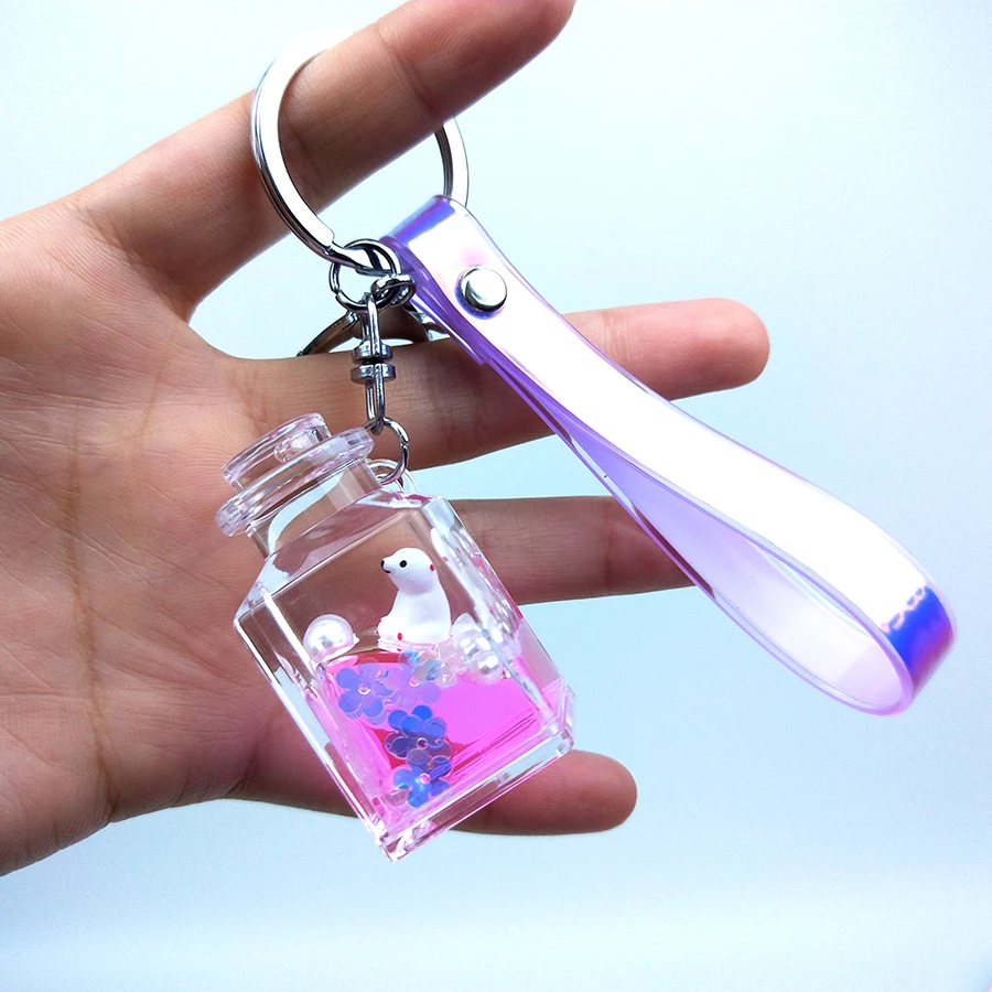 Floating Liquid Keychain Animal Bear Unicorn Glitter Pearl Acrylic Key Chain Women Men Couples Gift Keyring Backpack Pendant
Floating Liquid Keychain Animal Bear Unicorn Glitter Pearl Acrylic Key Chain Women Men Couples Gift Keyring Backpack Pendant