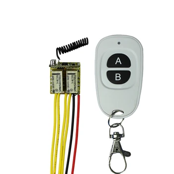 Micro 2CH Relay Remote Switch 3.7v 9v 12v 2Button Remote NO COM NC Small Volume Contact Wireless Switch
Micro 2CH Relay Remote Switch 3.7v 9v 12v 2Button Remote NO COM NC Small Volume Contact Wireless Switch