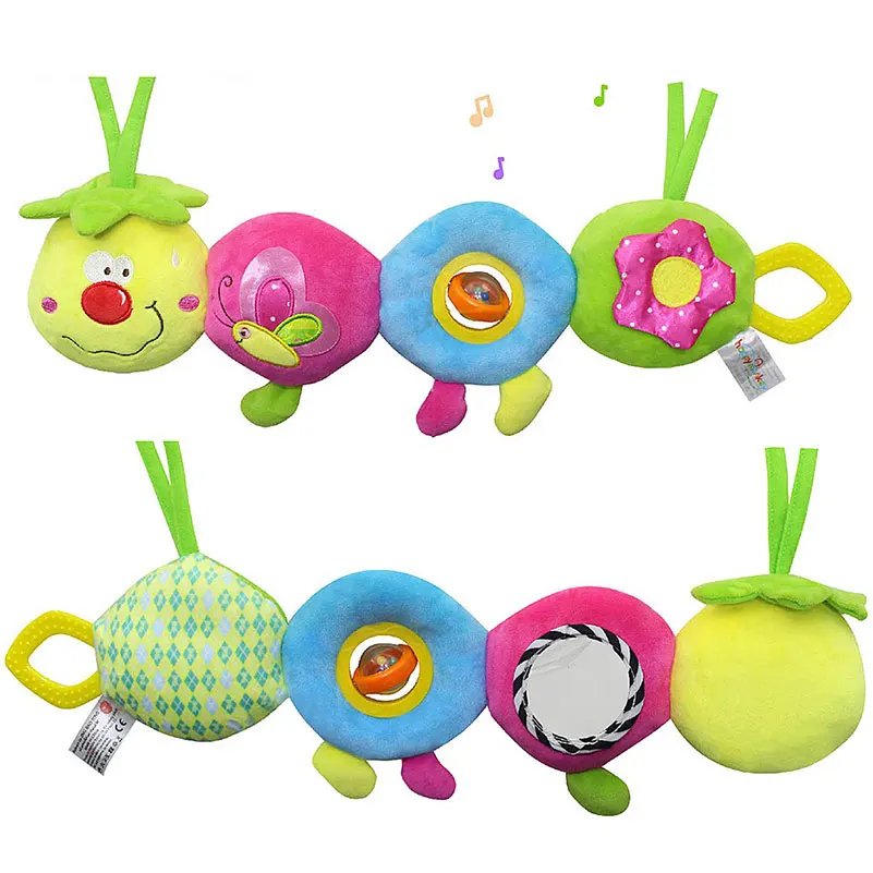 Newborns Infant Plush Caterpillar Appease toy Teether Squeaker Safety Mirror Spinning Ball Stuffed Fruit Shape Baby Development
Newborns Infant Plush Caterpillar Appease toy Teether Squeaker Safety Mirror Spinning Ball Stuffed Fruit Shape Baby Development