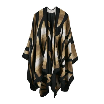 Fashion Women blanket shawl Autumn Winter Geometric thick ponchos Classical pattern Free shipping
Fashion Women blanket shawl Autumn Winter Geometric thick ponchos Classical pattern Free shipping