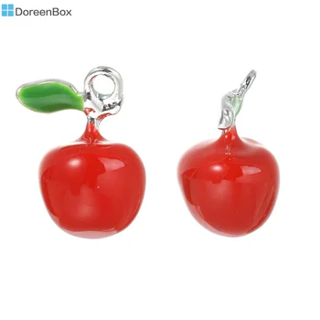 Doreen Box Lovely 10 Silver color Enamel 3D Apple Charm Pendants 19x15mm (B09566)
Doreen Box Lovely 10 Silver color Enamel 3D Apple Charm Pendants 19x15mm (B09566)