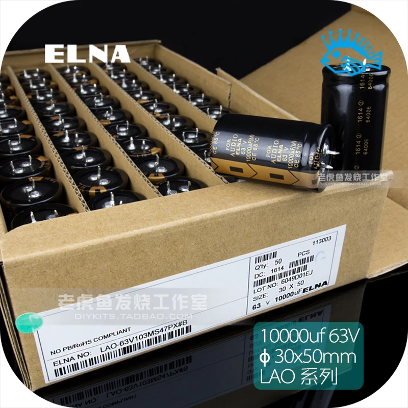 1PCS/5PCS 10000UF 63V 63V10000UF FOR AUDIO ELNA Brand new original Hifi DIY audio filter electrolytic capacitor
1PCS/5PCS 10000UF 63V 63V10000UF FOR AUDIO ELNA Brand new original Hifi DIY audio filter electrolytic capacitor