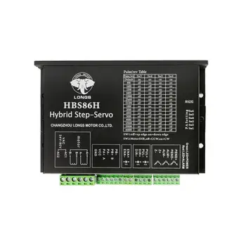 HBS86H Closed loop Servo motor driver hybrid step servo driver for Nema340Closed-Loop motor CNC controller
HBS86H Closed loop Servo motor driver hybrid step servo driver for Nema340Closed-Loop motor CNC controller