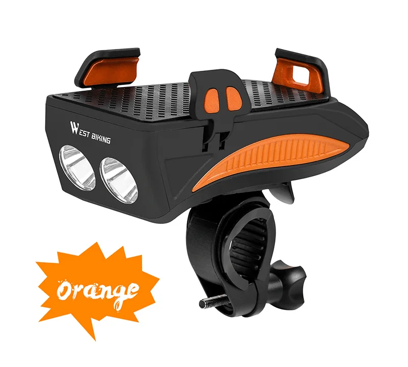 Discount WEST BIKING Bike Light Flashlight Phone Holder Bicycle Highlight 2000/4000mAh Power Bank MTB Bike Horn USB Charge Cycling Light 18 Discount WEST BIKING Bike Light Flashlight Phone Holder Bicycle Highlight 2000/4000mAh Power Bank MTB Bike Horn USB Charge Cycling Light 18