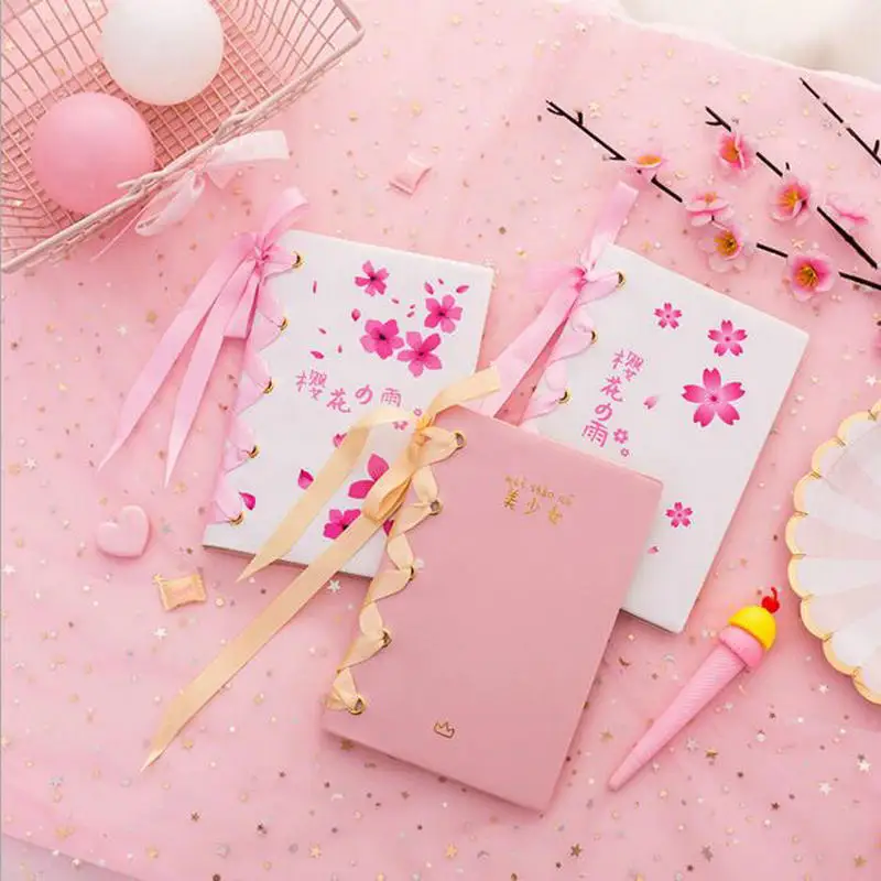 1 Piece Lovely Pink Sakura PU Notebook Daily Memos Journal Notebook Office Student Stationery Girls Birthday Gift
1 Piece Lovely Pink Sakura PU Notebook Daily Memos Journal Notebook Office Student Stationery Girls Birthday Gift
