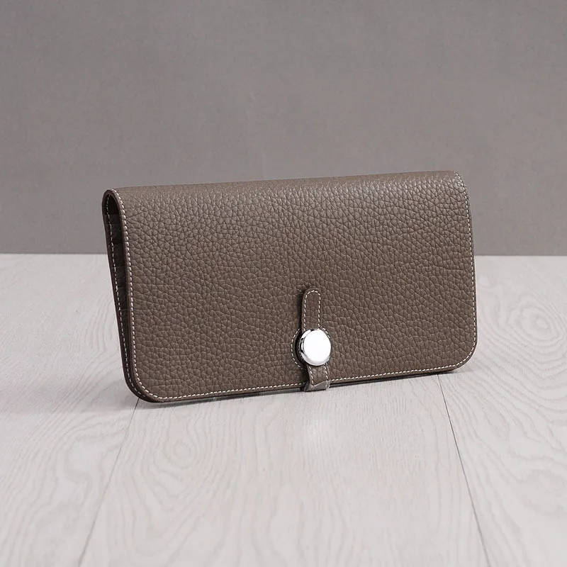 2019 new women wallet women's long section leather thin European and American women's buckle wallet cowhide clip Bolsas Feminina
2019 new women wallet women's long section leather thin European and American women's buckle wallet cowhide clip Bolsas Feminina