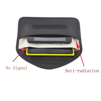 RF Signal Blocker Anti-Radiation Anti-signal Shield Case Bag for Large-Size Cellphone Pouch Dirt-resistant Bags
RF Signal Blocker Anti-Radiation Anti-signal Shield Case Bag for Large-Size Cellphone Pouch Dirt-resistant Bags