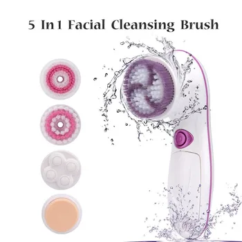 5 in 1 Electric Facial Cleansing Brush Face Massager Deep Cleaning Remove Makeup Blackheads Portable Waterproof Beauty Device 37
5 in 1 Electric Facial Cleansing Brush Face Massager Deep Cleaning Remove Makeup Blackheads Portable Waterproof Beauty Device 37