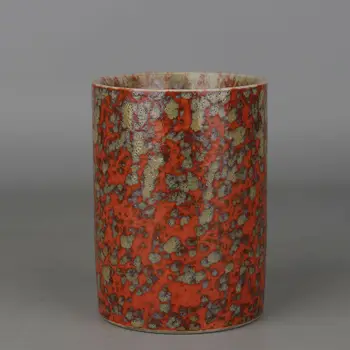 Chinese Antique Porcelain Painting Flower Qing Qianlong Porcelain Pen Container Pot Pen Holder
Chinese Antique Porcelain Painting Flower Qing Qianlong Porcelain Pen Container Pot Pen Holder
