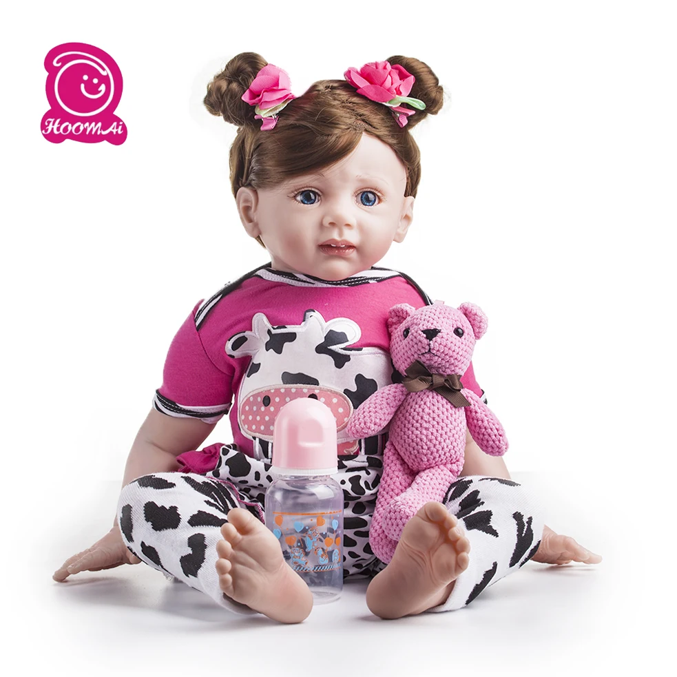 60cm New Arrival Silicone Vinyl Reborn Baby Doll Toys For Girl Princess Toddler Alive Babies Like Real Birthday Christmas Gift
60cm New Arrival Silicone Vinyl Reborn Baby Doll Toys For Girl Princess Toddler Alive Babies Like Real Birthday Christmas Gift