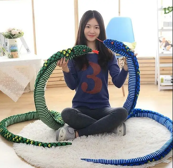 Snake Pillow Plush Soft Toy Animal Stuffed Giant big ER birthday Toy Gift Decore Cotton Stuffed Animals Cute Plush
Snake Pillow Plush Soft Toy Animal Stuffed Giant big ER birthday Toy Gift Decore Cotton Stuffed Animals Cute Plush